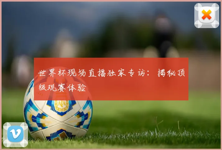 世界杯现场直播独家专访：揭秘顶级观赛体验