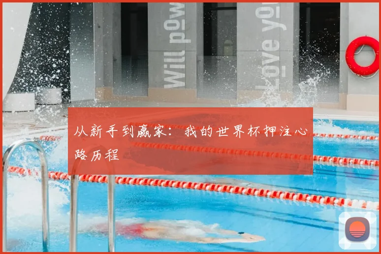 从新手到赢家:我的世界杯押注心路历程